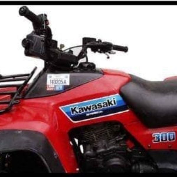 KLF 300 BAYOU (ATV) (1986-1987) STOCK CAPACITY #11414