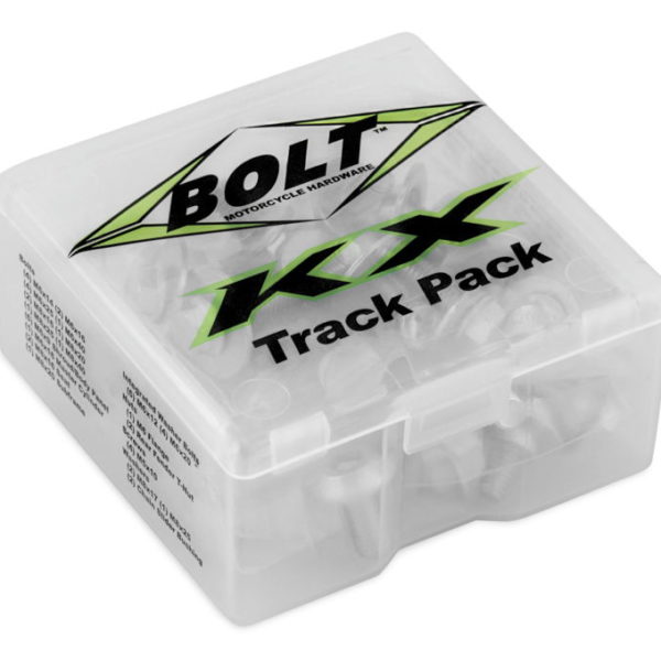 BOLT Motorcycle Hardware Track Pack for Kawasaki #BKXTP